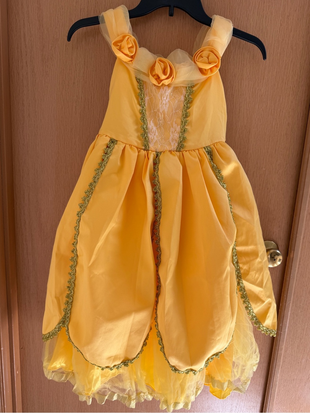 Yellow Belle Princess Costume Dress for Kids 8T